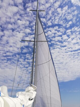 Leichter Sommer-Wind aus West